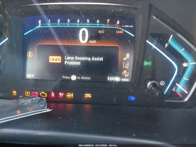 2019 Honda Odyssey Ex-l მანქანა იყიდება აუქციონზე, vin: 5FNRL6H77KB081117, აუქციონის ნომერი: 44590810