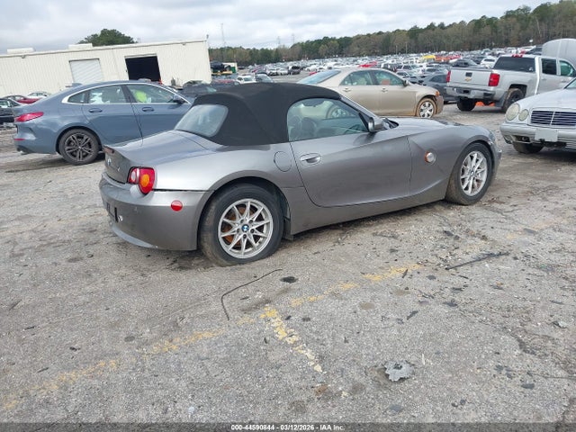 2003 Bmw Z4 2.5i მანქანა იყიდება აუქციონზე, vin: 4USBT33433LR62032, აუქციონის ნომერი: 44590844