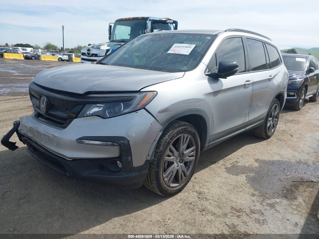 5FNYF6H31NB017384 Honda Pilot Awd Sport