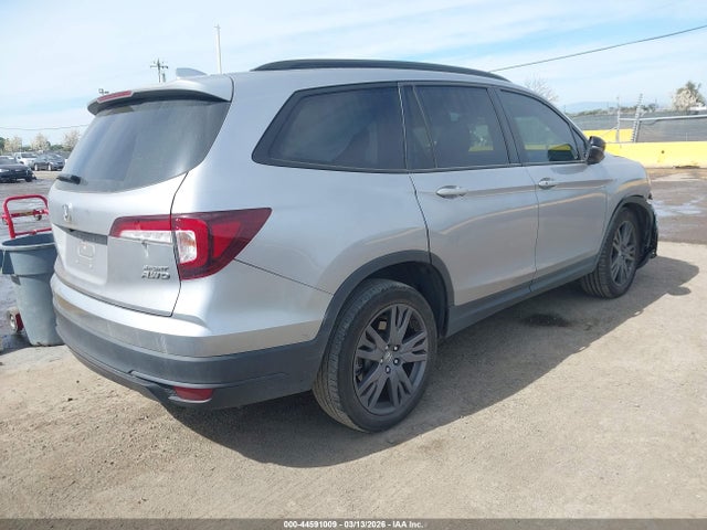 5FNYF6H31NB017384 Honda Pilot Awd Sport