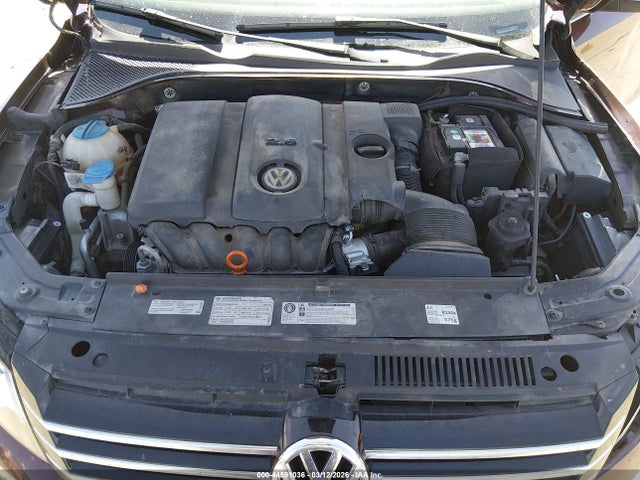 44591036 :رقم المزاد ، 1VWBP7A30CC104901 vin ، 2012 Volkswagen Passat 2.5l Se مزاد بيع