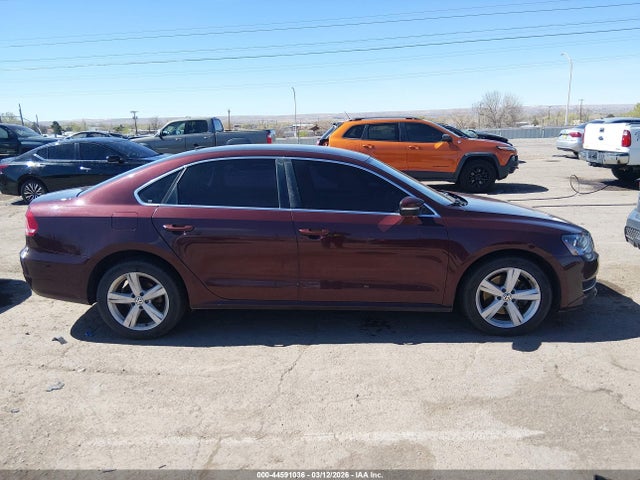 44591036 :رقم المزاد ، 1VWBP7A30CC104901 vin ، 2012 Volkswagen Passat 2.5l Se مزاد بيع