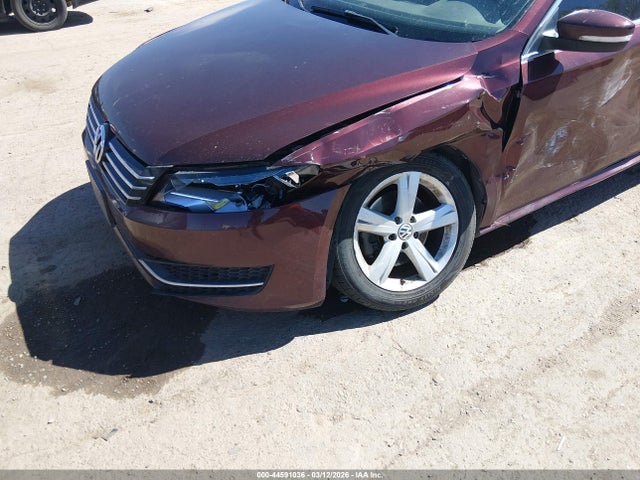 44591036 :رقم المزاد ، 1VWBP7A30CC104901 vin ، 2012 Volkswagen Passat 2.5l Se مزاد بيع