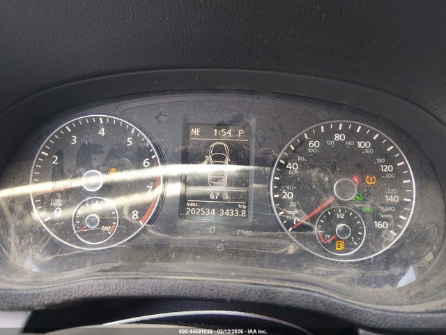 44591036 :رقم المزاد ، 1VWBP7A30CC104901 vin ، 2012 Volkswagen Passat 2.5l Se مزاد بيع