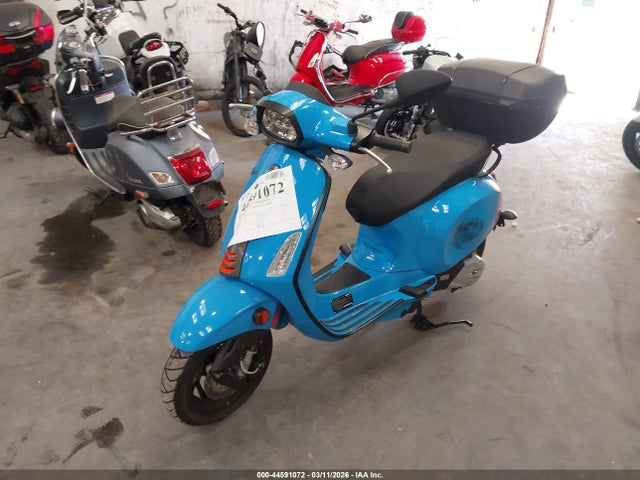 2024 Vespa Primavera/sprint 150 მანქანა იყიდება აუქციონზე, vin: ZAPMD18G2R5200034, აუქციონის ნომერი: 44591072