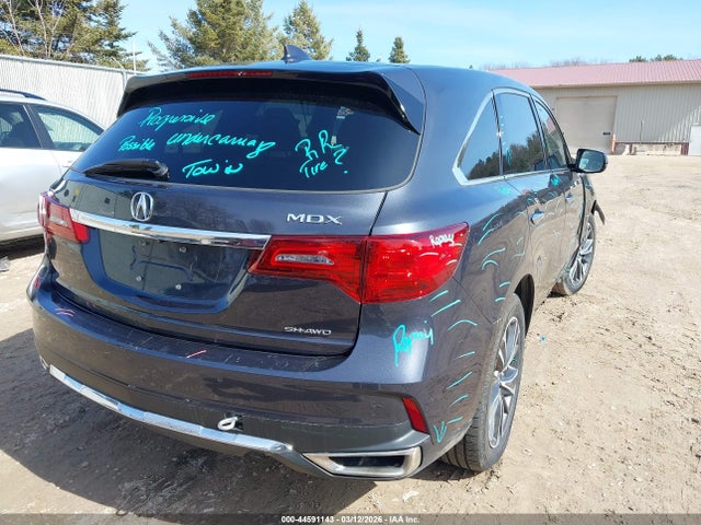 44591143 :رقم المزاد ، 5J8YD4H5XLL017875 vin ، 2020 Acura Mdx Technology Package مزاد بيع
