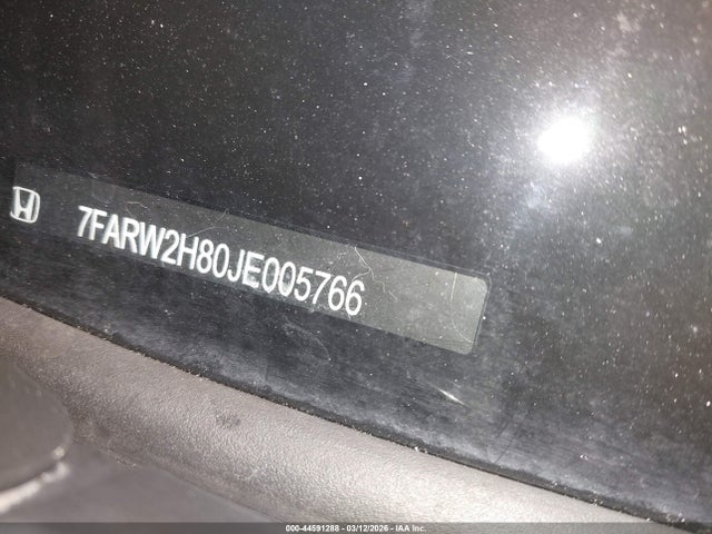 44591288 :رقم المزاد ، 7FARW2H80JE005766 vin ، 2018 Honda Cr-v Ex-l/ex-l Navi مزاد بيع