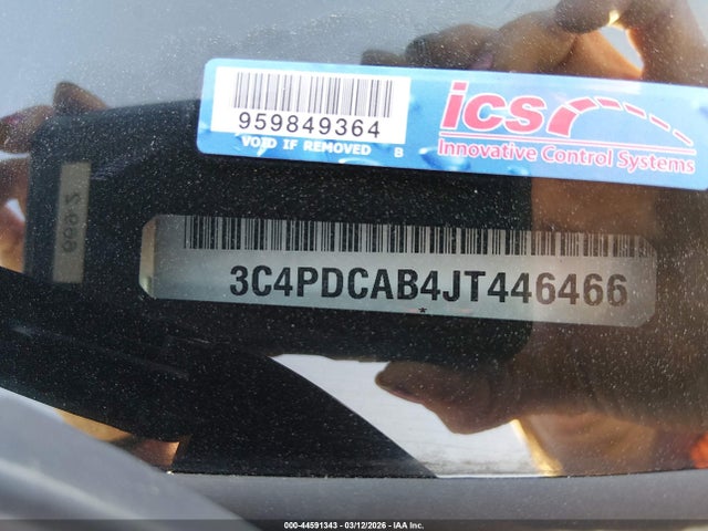 Продаж на аукціоні авто 2018 Dodge Journey Se, vin: 3C4PDCAB4JT446466, номер лоту: 44591343