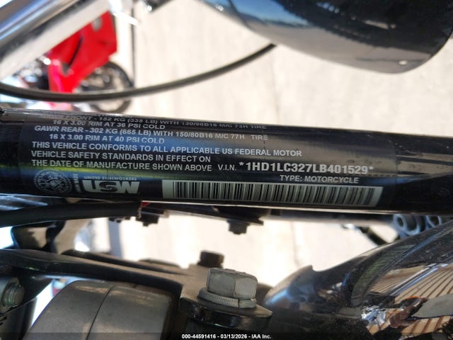 1HD1LC327LB401529 Harley-Davidson Xl1200 X