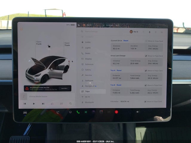 2021 TESLA MODEL Y 5YJYGDEE6MF275924 Photo 6