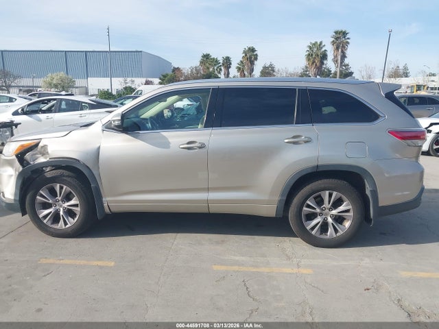 Toyota Highlander Xle V6 2014 5TDJKRFH9ES012801 Image 14