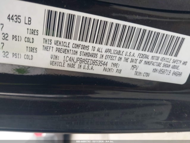Jeep Patriot Altitude 2014 1C4NJPBA5ED853544 Image 9
