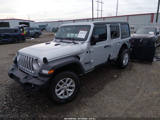 2023 Jeep Wrangler 4-door Sport S 4x4 მანქანა იყიდება აუქციონზე, vin: 1C4HJXDN7PW675012, აუქციონის ნომერი: 44591852