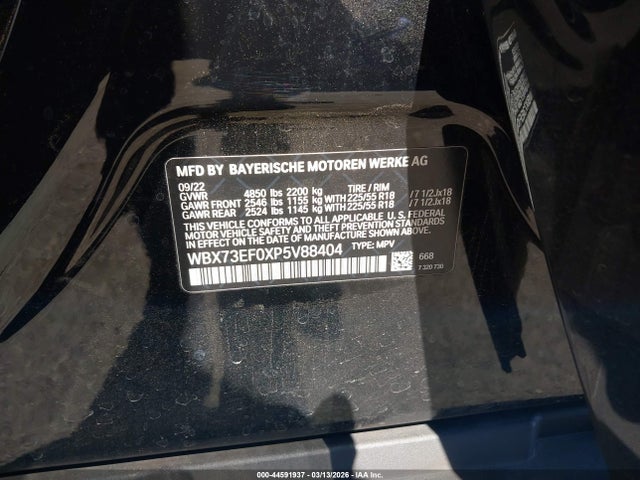 WBX73EF0XP5V88404 BMW X1 Xdrive28i