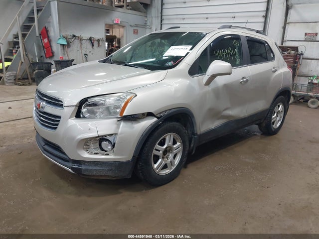 Продажа на аукционе авто 2016 Chevrolet Trax Ltz, vin: 3GNCJRSB7GL138653, номер лота: 44591948