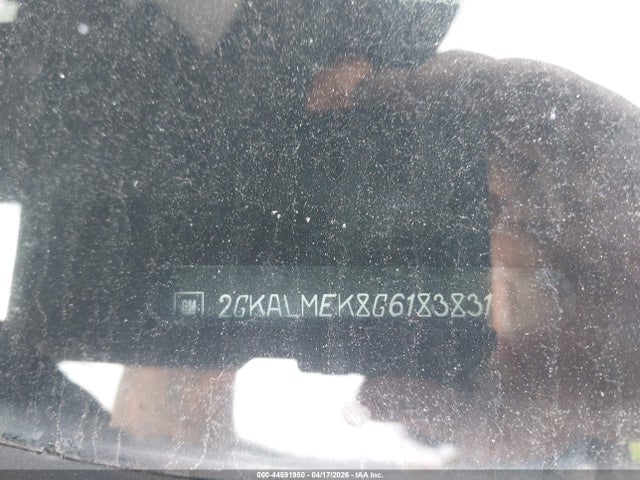 Aukcja sprzedaży 2016 Gmc Terrain Sle-1, vin: 2GKALMEK8G6183831, numer aukcji: 44591950