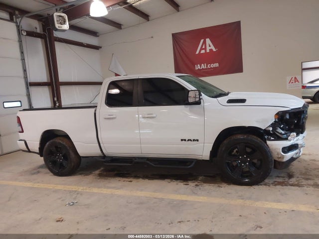 Продаж на аукціоні авто 2022 Ram 1500 Big Horn  4x2 6'4 Box, vin: 1C6RREBT4NN277284, номер лоту: 44592003