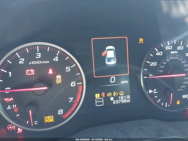 Aukcja sprzedaży 2023 Subaru Wrx Premium, vin: JF1VBAF63P9810543, numer aukcji: 44592090