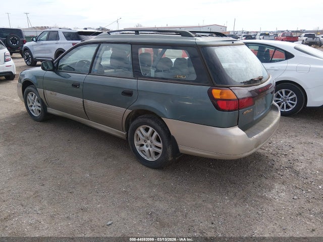 2000 Subaru Outback მანქანა იყიდება აუქციონზე, vin: 4S3BH6653Y7601879, აუქციონის ნომერი: 44592099
