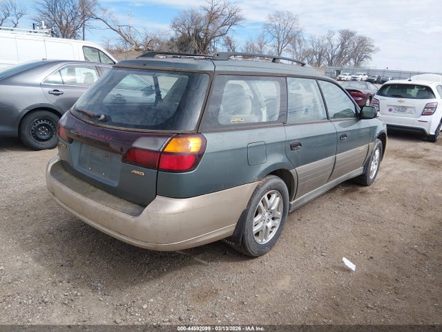 2000 Subaru Outback მანქანა იყიდება აუქციონზე, vin: 4S3BH6653Y7601879, აუქციონის ნომერი: 44592099