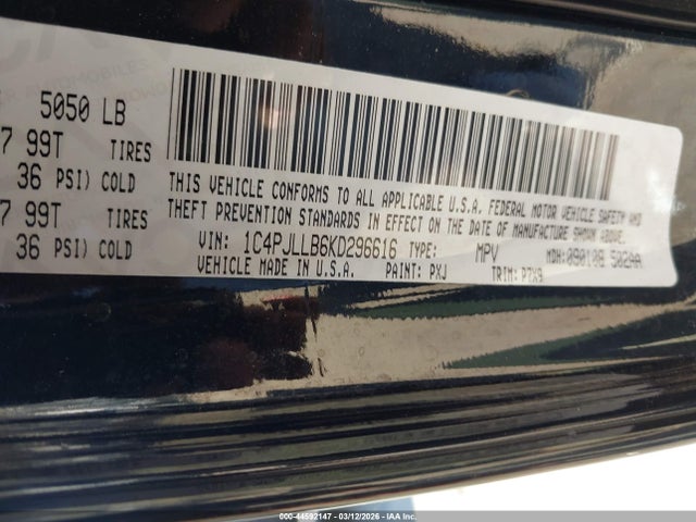 Jeep Cherokee Latitude Plus Fwd 2019 1C4PJLLB6KD296616 Image 9