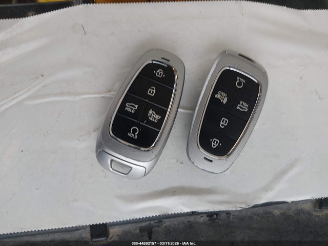 KMHL24JJXNA045742 Hyundai Sonata Hybrid Blue