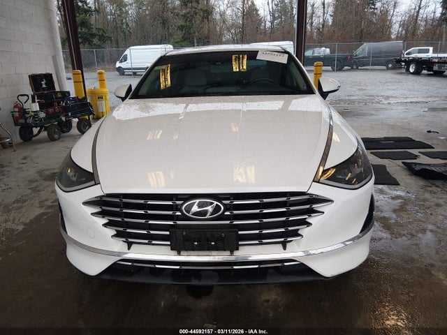 KMHL24JJXNA045742 Hyundai Sonata Hybrid Blue