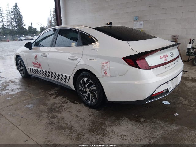 KMHL24JJXNA045742 Hyundai Sonata Hybrid Blue