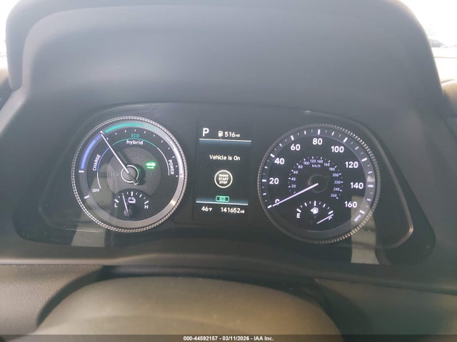 KMHL24JJXNA045742 Hyundai Sonata Hybrid Blue