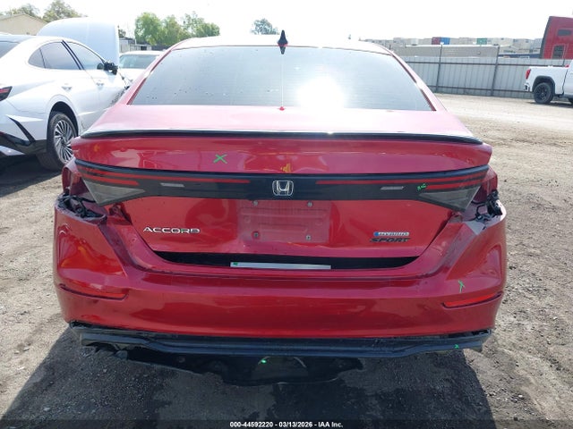 1HGCY2F74PA058253 Honda Accord Hybrid Sport-l