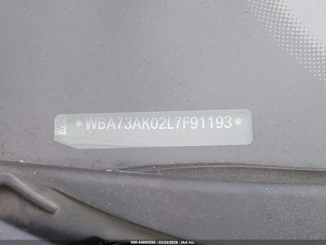Продаж на аукціоні авто 2020 Bmw 228i Gran Coupe Xdrive, vin: WBA73AK02L7F91193, номер лоту: 44592250