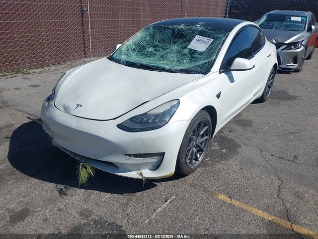 44592313 :رقم المزاد ، 5YJ3E1EB4MF855483 vin ، 2021 Tesla Model 3 Long Range Dual Motor All-wheel Drive مزاد بيع