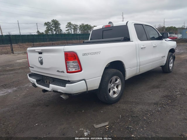 44592318 :رقم المزاد ، 1C6SRFBT1MN616394 vin ، 2021 Ram 1500 Big Horn  4x4 6'4 Box مزاد بيع