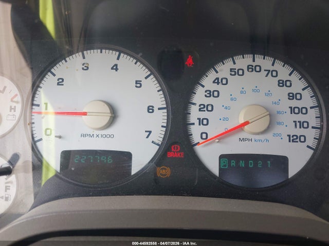 2003 Dodge Ram 1500 Slt/laramie/st მანქანა იყიდება აუქციონზე, vin: 1D7HA18DX3J677364, აუქციონის ნომერი: 44592558
