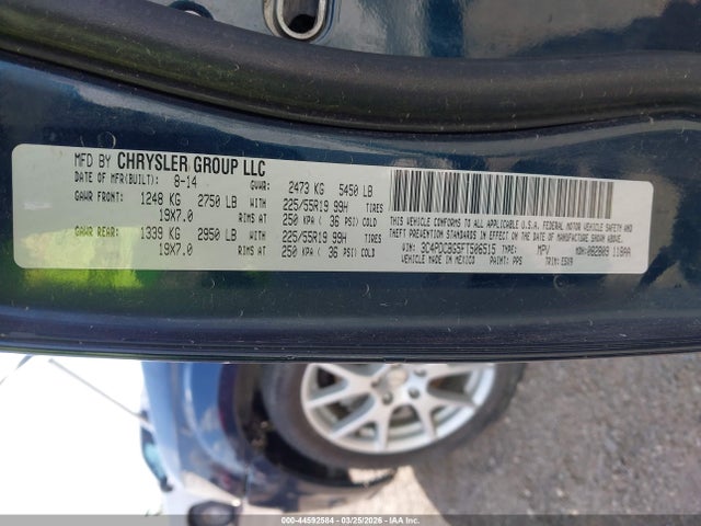 2015 DODGE JOURNEY 3C4PDCBG5FT506515 Photo 8