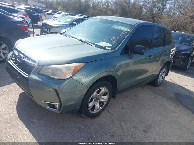 2014 Subaru Forester 2.5i მანქანა იყიდება აუქციონზე, vin: JF2SJAAC4EH490506, აუქციონის ნომერი: 44592599