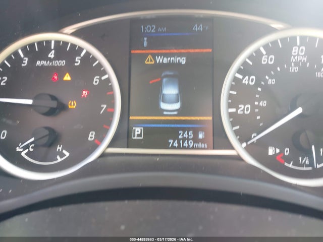 44592683 :رقم المزاد ، 3N1AB7AP3KY352021 vin ، 2019 Nissan Sentra S مزاد بيع