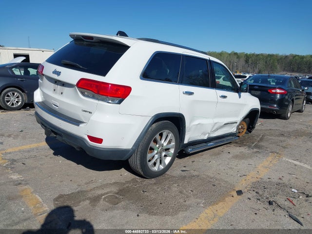 Aukcja sprzedaży 2017 Jeep Grand Cherokee Limited 4x2, vin: 1C4RJEBG6HC638114, numer aukcji: 44592733