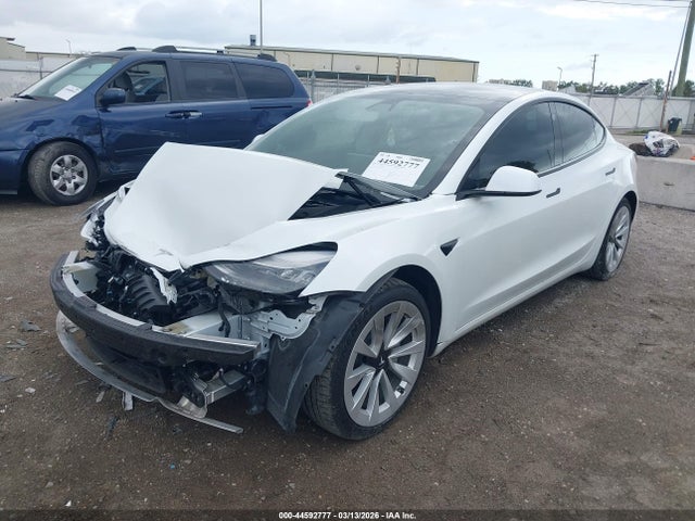 Aukcja sprzedaży 2021 Tesla Model 3 Standard Range Plus Rear-wheel Drive, vin: 5YJ3E1EA2MF850144, numer aukcji: 44592777
