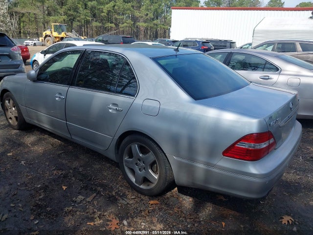 2005 Lexus Ls 430 მანქანა იყიდება აუქციონზე, vin: JTHBN36F755001100, აუქციონის ნომერი: 44592991