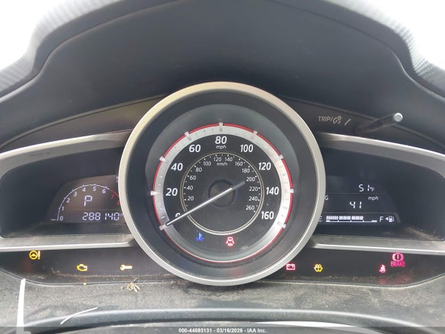 44593131 :رقم المزاد ، JM1BM1U73G1331489 vin ، 2016 Mazda Mazda3 I Sport مزاد بيع