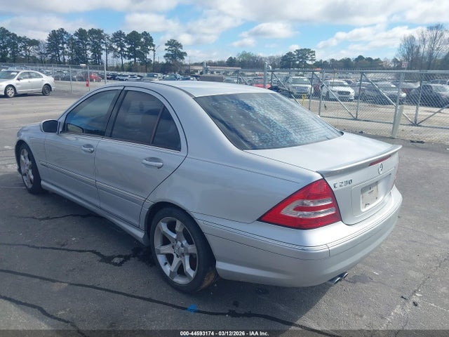 44593174 :رقم المزاد ، WDBRF52H77E024491 vin ، 2007 Mercedes-benz C 230 Sport مزاد بيع