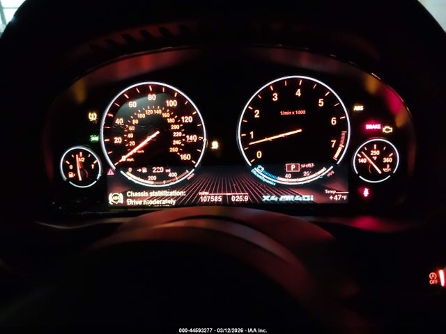 Продажа на аукционе авто 2017 Bmw X4 M40i, vin: 5UXXW7C53H0U25204, номер лота: 44593277