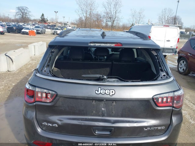 Продаж на аукціоні авто 2018 Jeep Compass Limited 4x4, vin: 3C4NJDCB1JT283603, номер лоту: 44593357