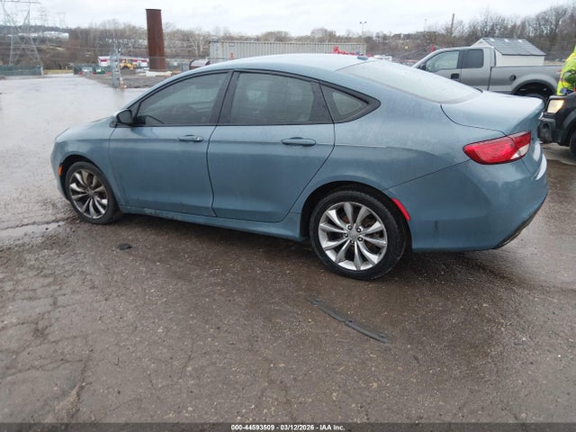 2015 Chrysler 200 S მანქანა იყიდება აუქციონზე, vin: 1C3CCCBG2FN643918, აუქციონის ნომერი: 44593509