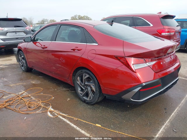 Продажа на аукционе авто 2024 Hyundai Elantra Sel, vin: KMHLS4DG6RU708888, номер лота: 44593631