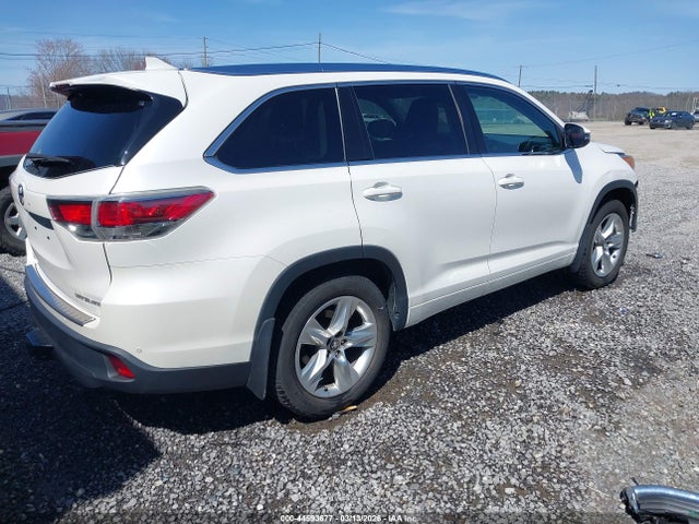 Toyota Highlander Limited V6 2016 5TDDKRFHXGS287741 Image 4
