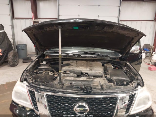 44593808 :رقم المزاد ، JN8AY2NE7H9706567 vin ، 2017 Nissan Armada Platinum مزاد بيع