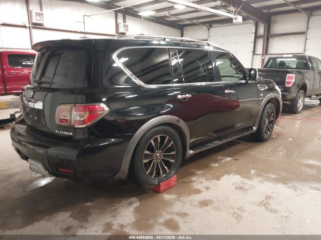 44593808 :رقم المزاد ، JN8AY2NE7H9706567 vin ، 2017 Nissan Armada Platinum مزاد بيع