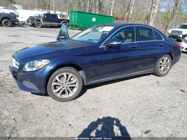 44593862 :رقم المزاد ، 55SWF4KB9GU102681 vin ، 2016 Mercedes-benz C 300 4matic مزاد بيع